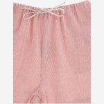 PANTALONI CORTI IN MISTO COTONE A RIGHE 35618060 327 BABE & TESS KIDS 