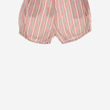 PANTALONI CORTI IN COTONE STRETCH A RIGHE 35618145 073 BABE & TESS KIDS 
