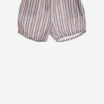 PANTALONI CORTI IN COTONE STRETCH A RIGHE 35618145 361 BABE & TESS KIDS 
