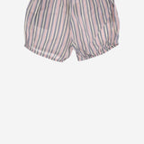PANTALONI CORTI IN COTONE STRETCH A RIGHE 35618145 361 BABE & TESS KIDS 