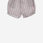 PANTALONI CORTI IN COTONE STRETCH A RIGHE 35618145 361 BABE & TESS KIDS 