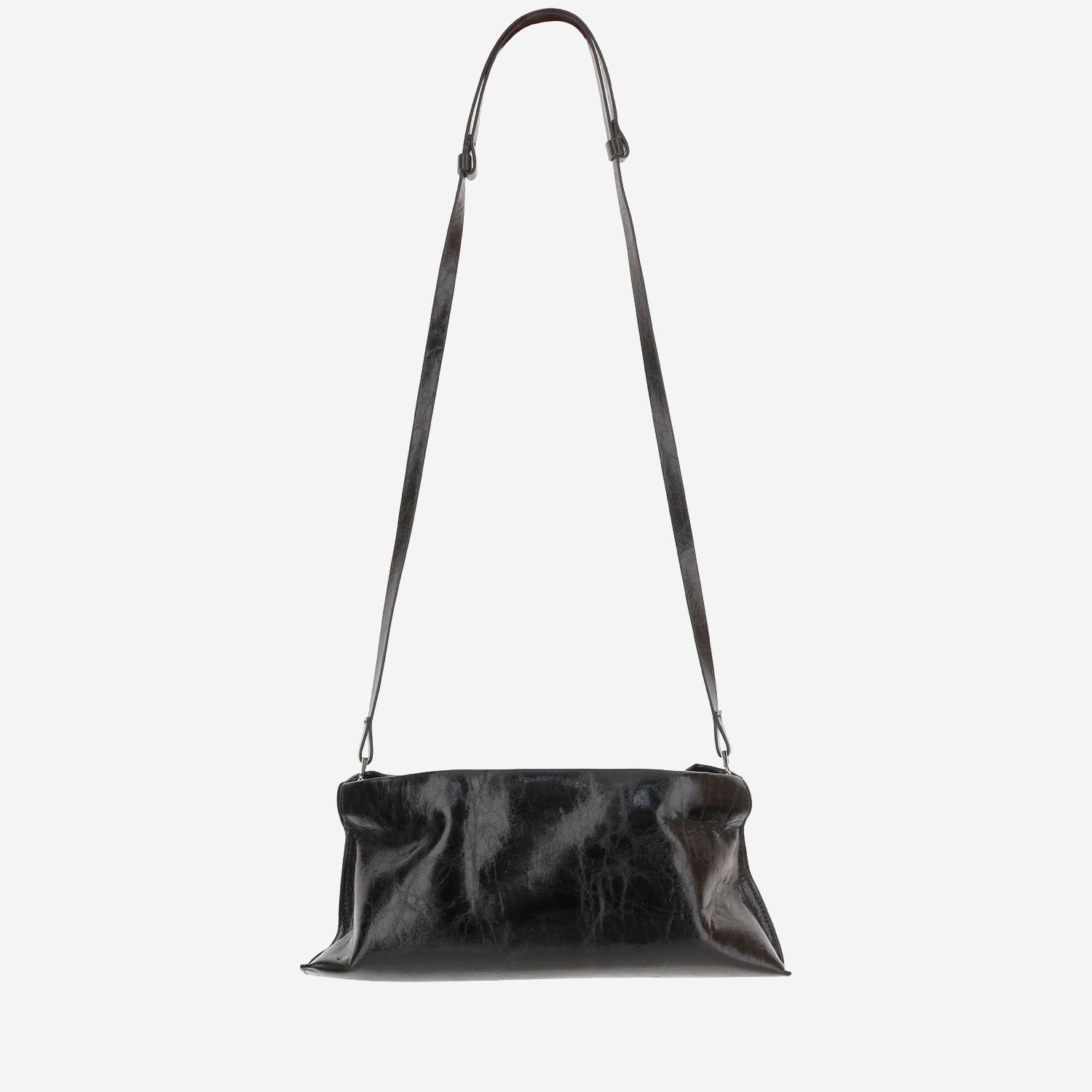 BORSA LAUREN IN PELLE LUCIDA LAURENBACALL LAMBSKINNIGHTLY BENEDETTA BRUZZICHES 