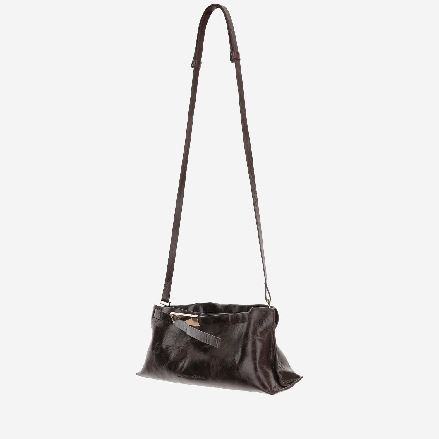 BORSA LAUREN IN PELLE LUCIDA LAURENBACALL LAMBSKINSAVANA BENEDETTA BRUZZICHES 