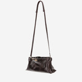 BORSA LAUREN IN PELLE LUCIDA LAURENBACALL LAMBSKINSAVANA BENEDETTA BRUZZICHES 
