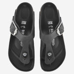 MULES GIZEH BIG BUCKLE 1023334 BLACK BIRKENSTOCK 