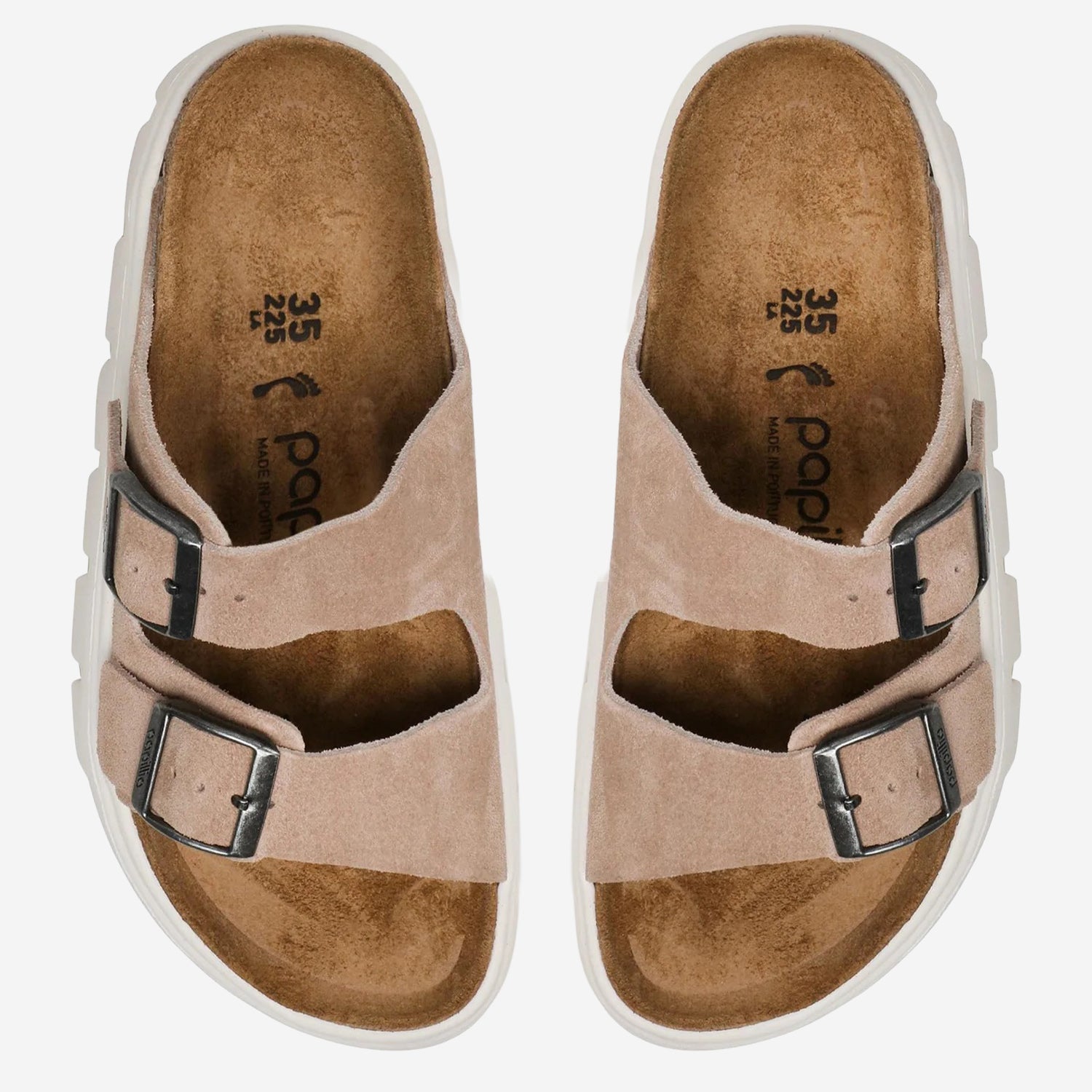 Sandali Arizona PAP Chunky in pelle scamosciata 1024950 WARMSAND BIRKENSTOCK 