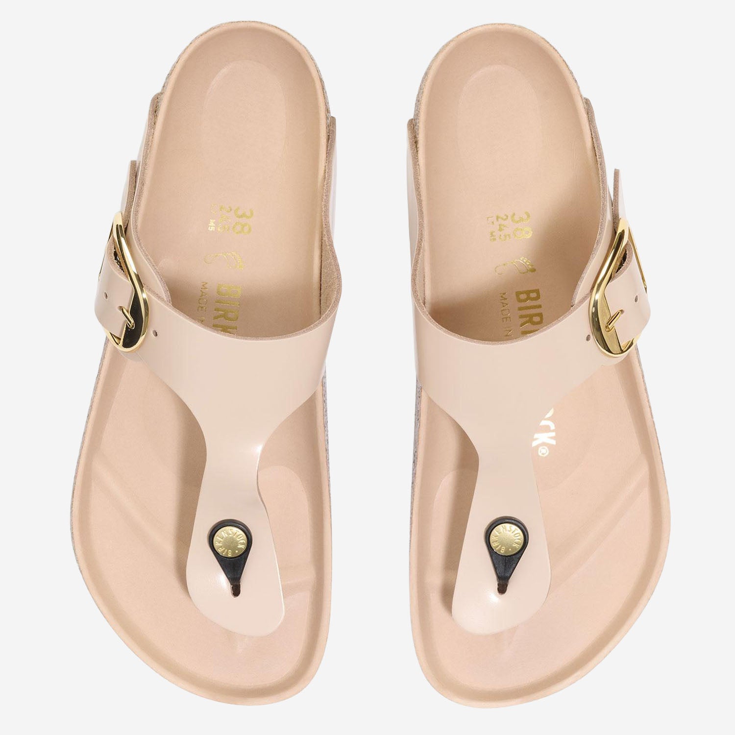 SANDALI GIZEH BIG BUCKLE 1026550 NEWBEIGE BIRKENSTOCK 