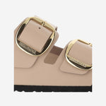 SANDALI ARIZONA BIG BUCKLE 1026553 NEWBEIGE BIRKENSTOCK 