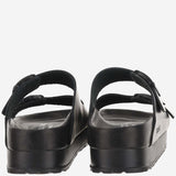 SANDALI ARIZONA PAP FLEX PLATFORM IN PELLE 1026918 BLACK BIRKENSTOCK 