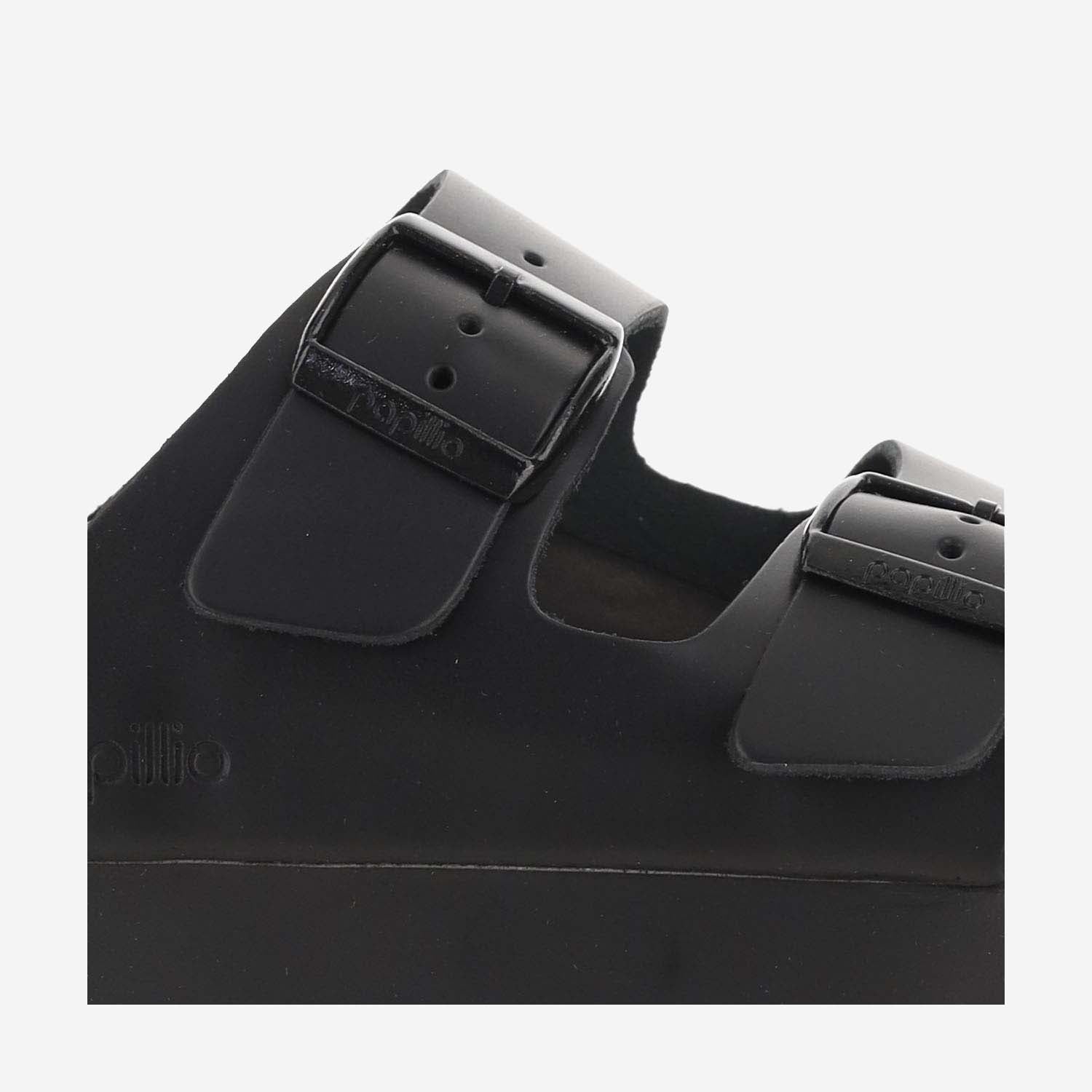 SANDALI ARIZONA PAP FLEX PLATFORM IN PELLE 1026918 BLACK BIRKENSTOCK 
