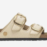 SANDALI ARIZONA BIG BUCKLE<BR/><BR/> 1029042 NATURAL BIRKENSTOCK 