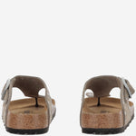 SANDALI GIZEH RIVET IN PELLE SCAMOCIATA 1029388 TAUPE BIRKENSTOCK 