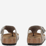 SANDALI GIZEH RIVET IN PELLE SCAMOCIATA 1029388 TAUPE BIRKENSTOCK 