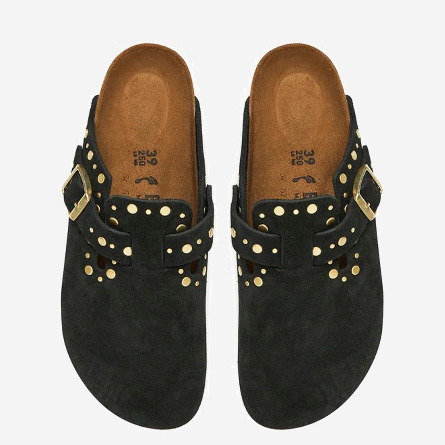 BOSTON RIVETS IN SUEDE 1030491 BLACK BIRKENSTOCK 