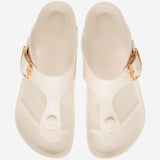MULES GIZEH BIG BUCKLE 1031366 EGGSHELL BIRKENSTOCK 