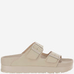 SANDALI ARIZONA PAP FLEX IN PELLE 1031470 OYSTER BIRKENSTOCK 