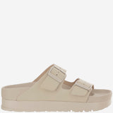 SANDALI ARIZONA PAP FLEX IN PELLE 1031470 OYSTER BIRKENSTOCK 