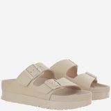 SANDALI ARIZONA PAP FLEX IN PELLE 1031470 OYSTER BIRKENSTOCK 