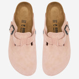 SABOT BOSTON IN PELLE SCAMOSCIATA 1031635 PINKCLAY BIRKENSTOCK 