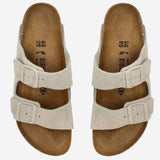 SANDALI ARIZONA IN SUEDE 1031645 OYSTER BIRKENSTOCK 