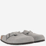 SABOT BOSTON IN PELLE SCAMOSCIATA 1031657 SAGE BIRKENSTOCK 