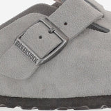 SABOT BOSTON IN PELLE SCAMOSCIATA 1031657 SAGE BIRKENSTOCK 