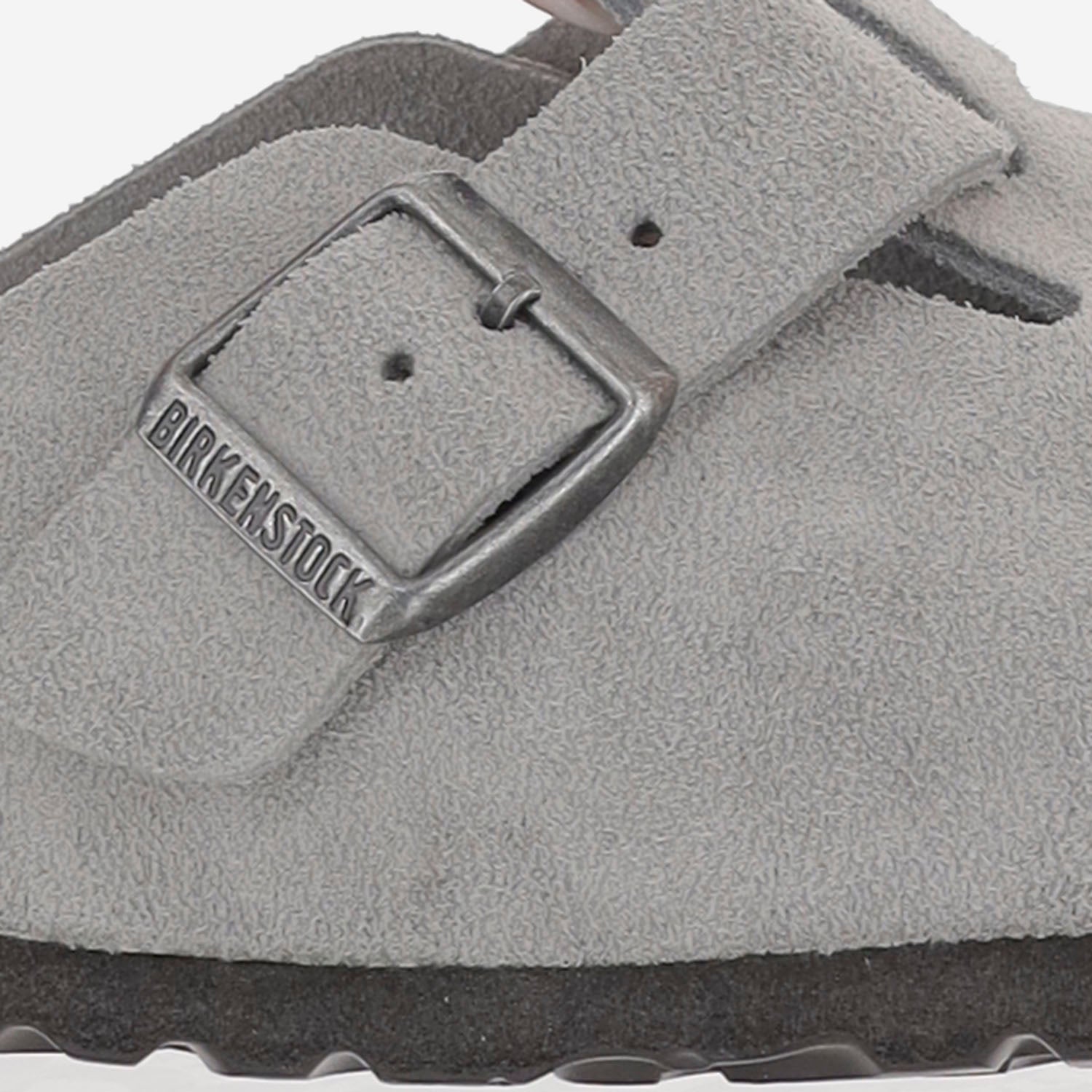 SABOT BOSTON IN PELLE SCAMOSCIATA 1031657 SAGE BIRKENSTOCK 