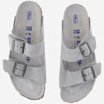 SANDALI ARIZONA IN SUEDE 1031663 SAGE BIRKENSTOCK 