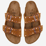 SANDALI ARIZONA Rivet IN SUEDE 1031731 MINK BIRKENSTOCK 