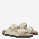 ARIZONA DROPPLED BUCKLE IN PELLE 1031809 ECRU BIRKENSTOCK 