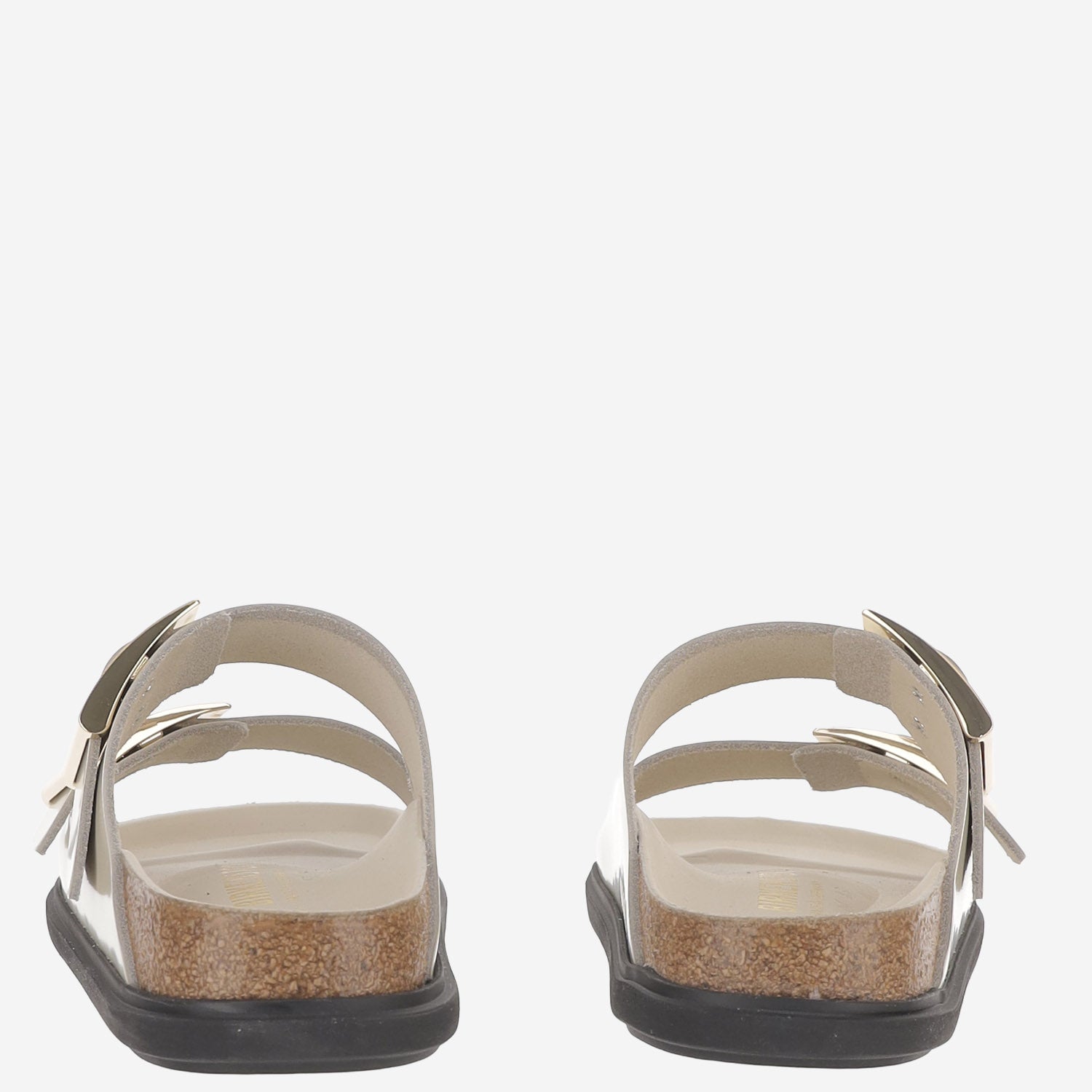 ARIZONA DROPPLED BUCKLE IN PELLE 1031809 ECRU BIRKENSTOCK 