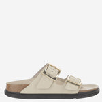 ARIZONA DROPPLED BUCKLE IN PELLE 1031809 ECRU BIRKENSTOCK 