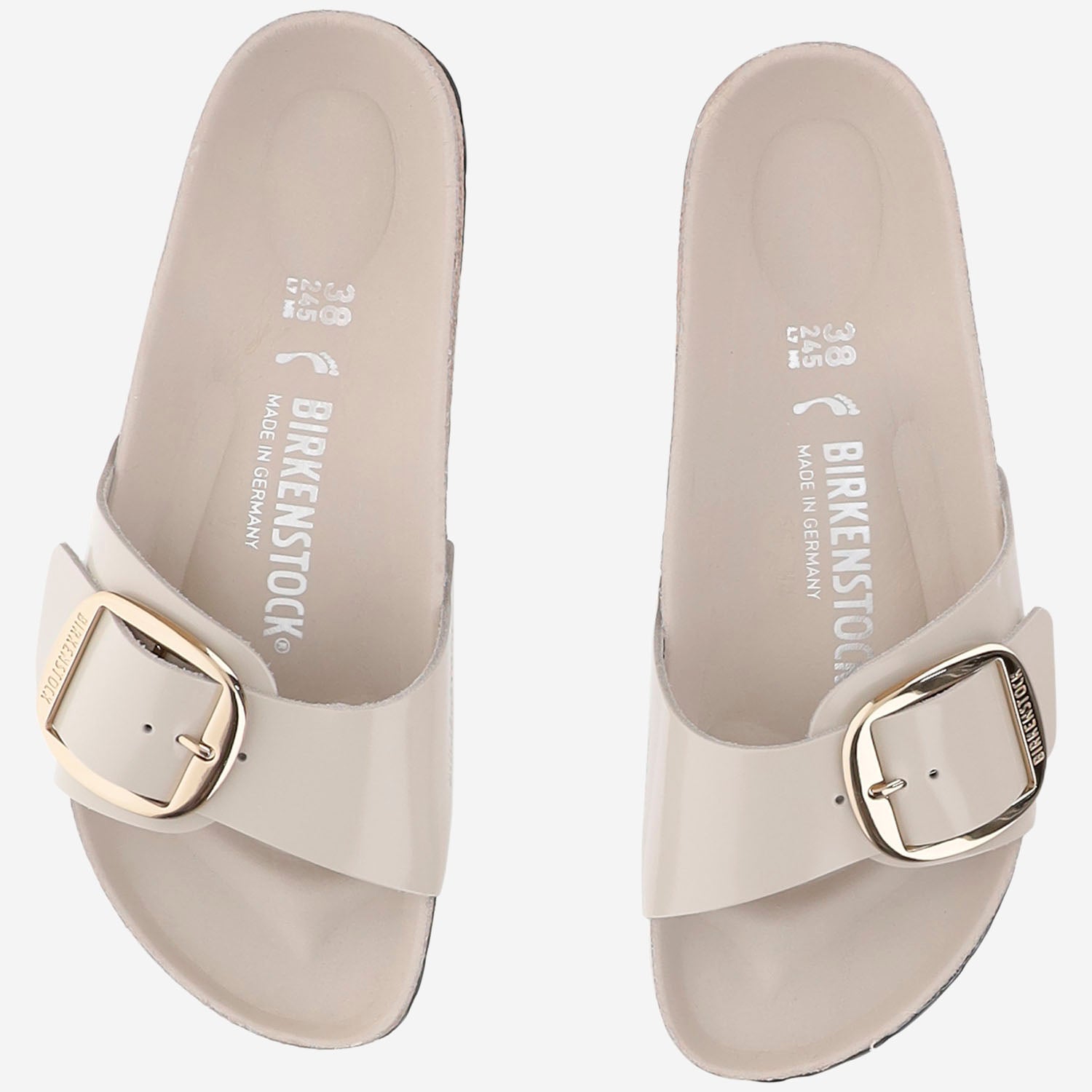 SANDALI MADRID BIG SHINE 1031823 OYSTER BIRKENSTOCK 