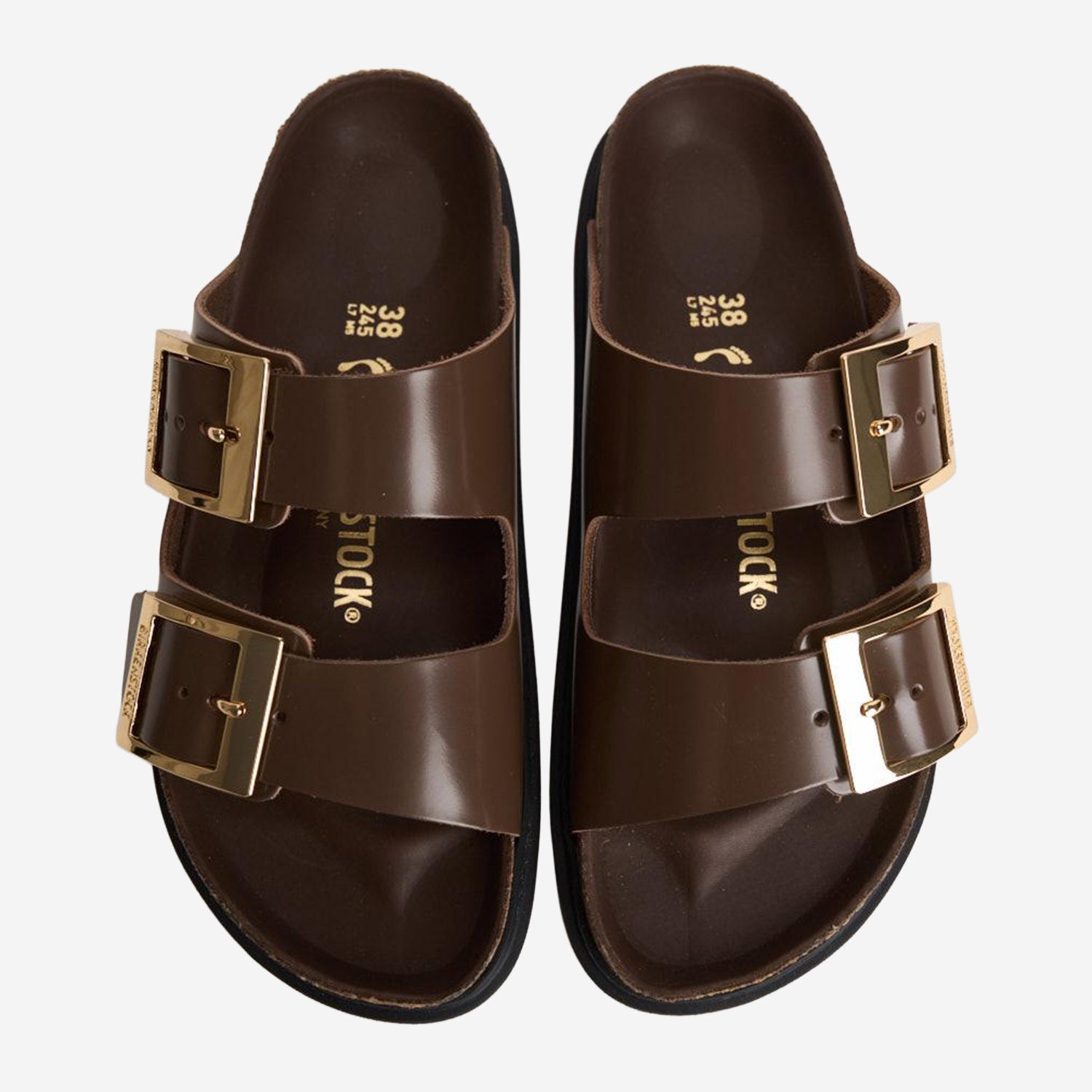 SANDALI ARIZONA IN PELLE 1031910 CARAFE BIRKENSTOCK 