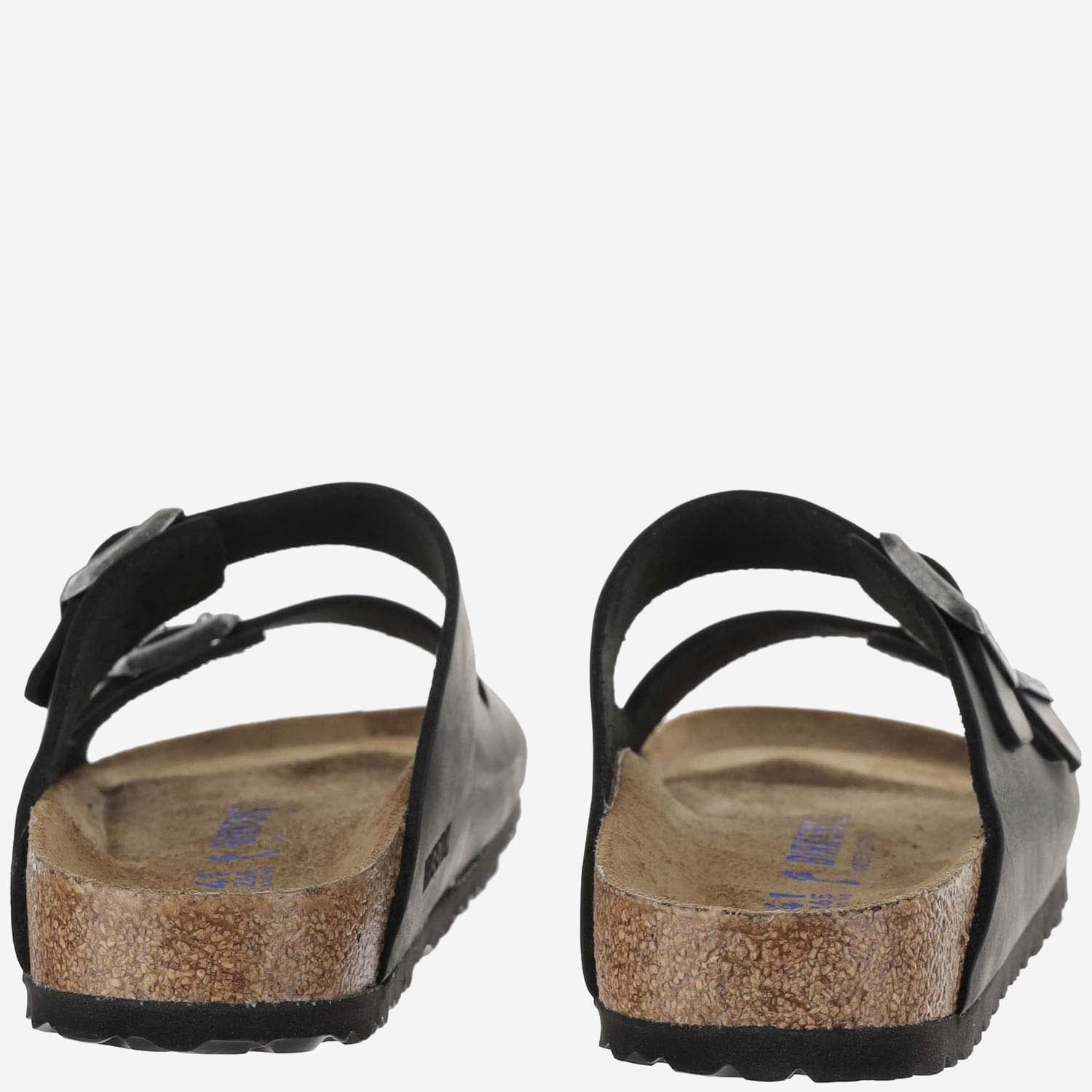 SANDALI ARIZONA IN PELLE 752483 BLACK BIRKENSTOCK 