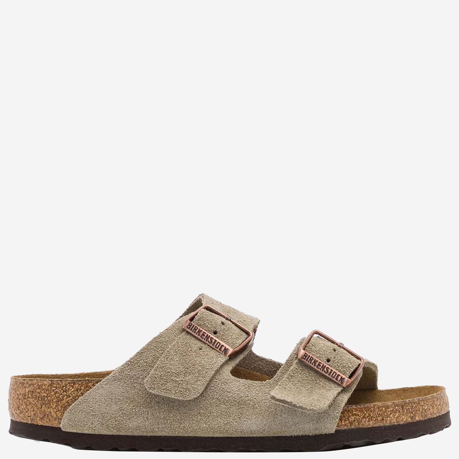 SANDALI ARIZONA IN SUEDE 951303 TAUPE BIRKENSTOCK 