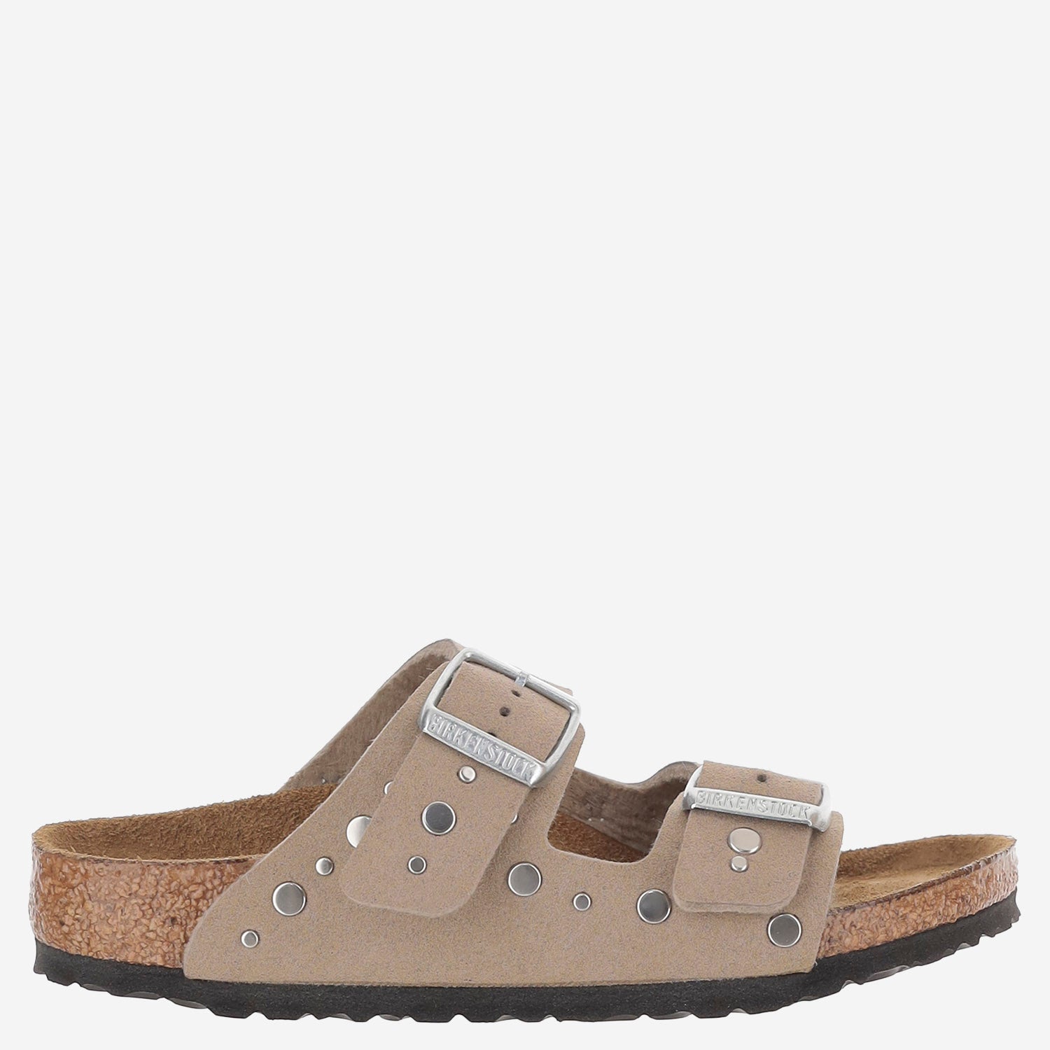 SANDALI ARIZONA RIVET IN SUEDE 1031708 GRAYTAUPE BIRKENSTOCK KIDS 