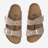 SANDALI ARIZONA RIVET IN SUEDE 1031708 GRAYTAUPE BIRKENSTOCK KIDS 