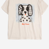 T-SHIRT IN COTONE CON LOGO B126AC009 WHITE BOBO CHOSES KIDS 