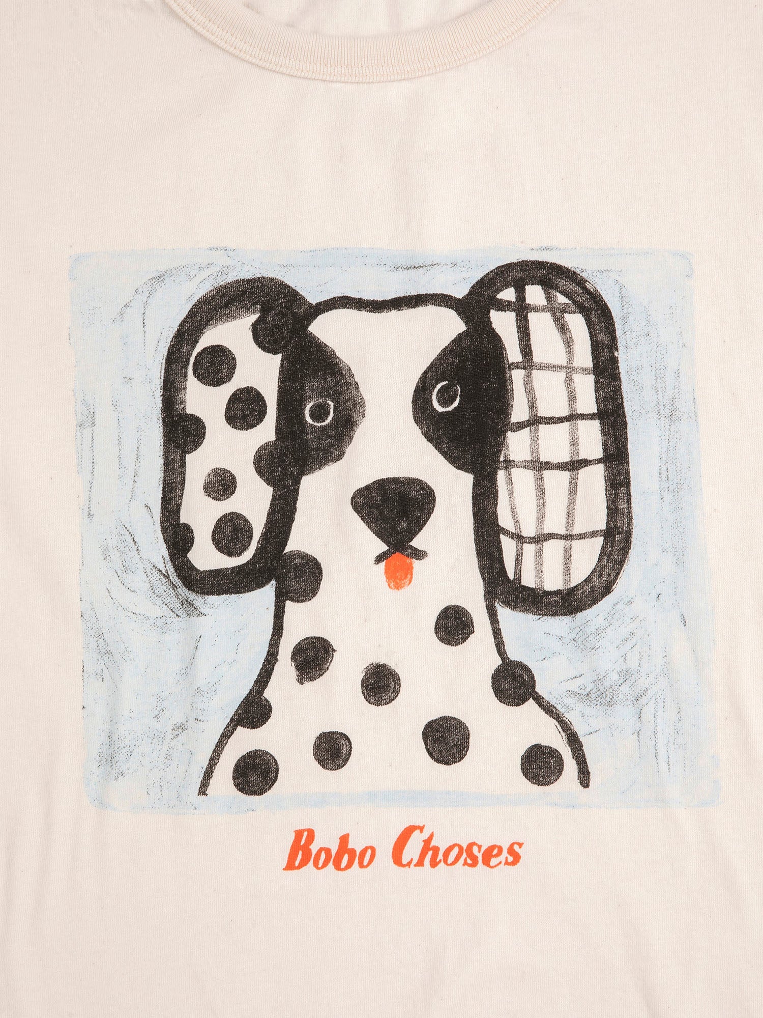 T-SHIRT IN COTONE CON LOGO B126AC009 WHITE BOBO CHOSES KIDS 