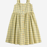 ABITO IN COTONE CON MOTIVO A QUADRI B126AC107 YELLOW BOBO CHOSES KIDS 