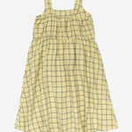 ABITO IN COTONE CON MOTIVO A QUADRI B126AC107 YELLOW BOBO CHOSES KIDS 