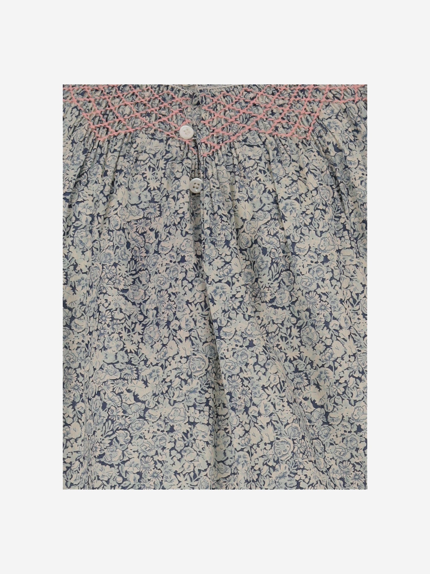 TOP IN COTONE CON STAMPA FLOREALE S06GBLW00014 519A BONPOINT KIDS 
