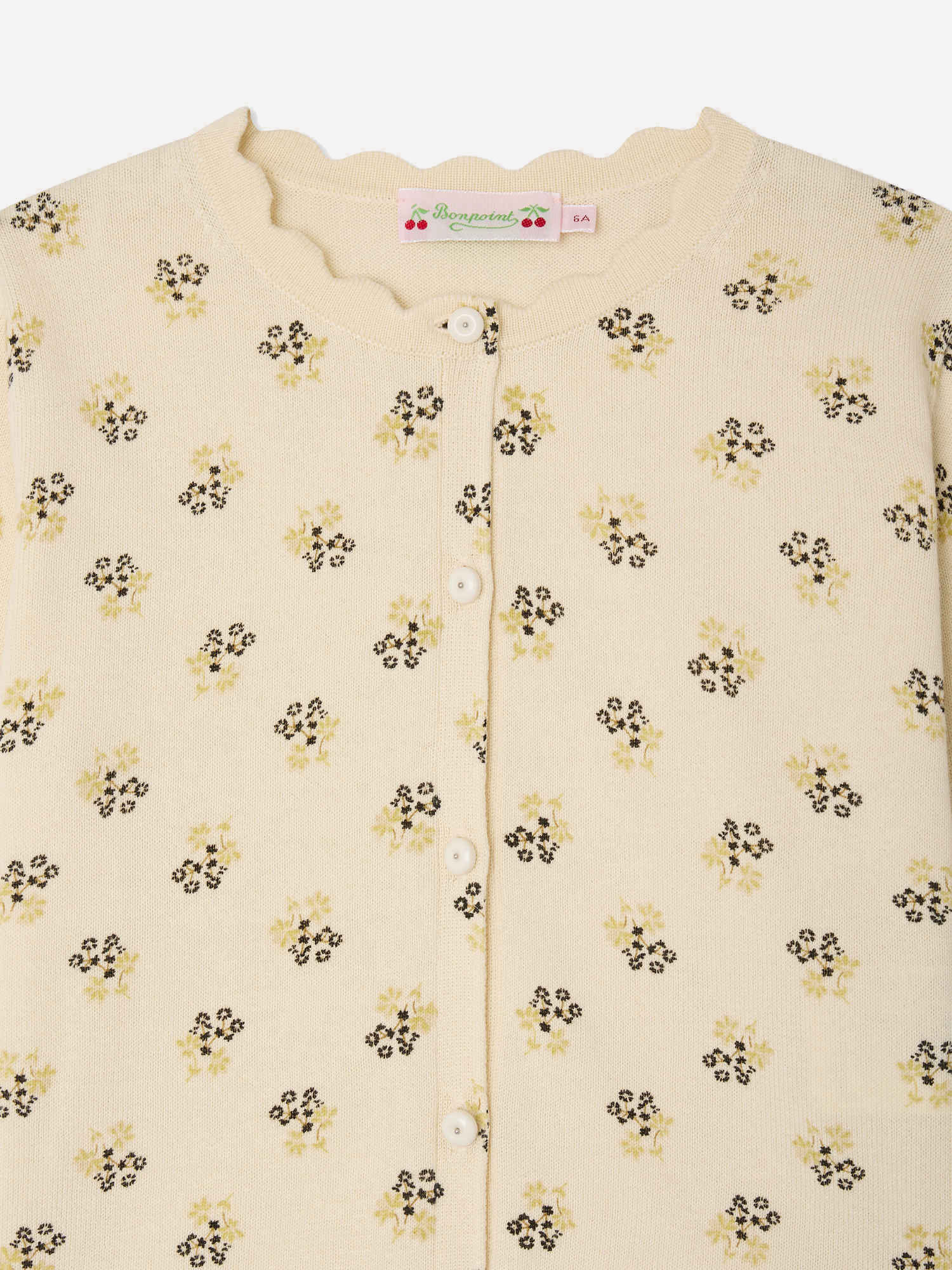 CAMICIA IN COTONE CON MOTIVO FLOREALE S06GCAK00013 503 BONPOINT KIDS 