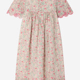 ABITO LYSIANE IN COTONE CON MOTIVO A FIORI S06GDRW00037 528 BONPOINT KIDS 