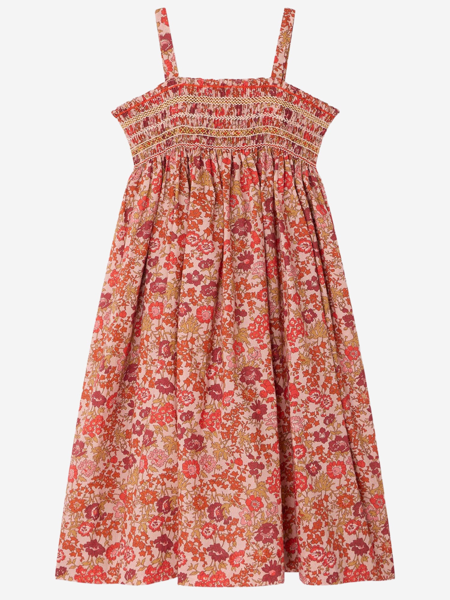 ABITO LABAILE CON MOTIVO A FIORI S06GDRW00047 520 BONPOINT KIDS 