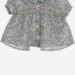 CAMICIA FLOREALE IN COTONE CON DETTAGLIO RICAMATO S06XBLW00006 519A BONPOINT KIDS 