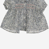 CAMICIA FLOREALE IN COTONE CON DETTAGLIO RICAMATO S06XBLW00006 519A BONPOINT KIDS 