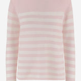 MAGLIA IN CASHMERE CON MOTIVO A RIGHE R2C103 340 BRUNO MANETTI 