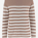 MAGLIA IN CASHMERE CON MOTIVO A RIGHE R2C103 414 BRUNO MANETTI 